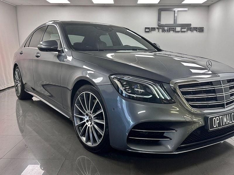 Begagnad Mercedes S400 AMG 340 HK (250 kW) 2017 Grå (selenit grå met.) Sedan