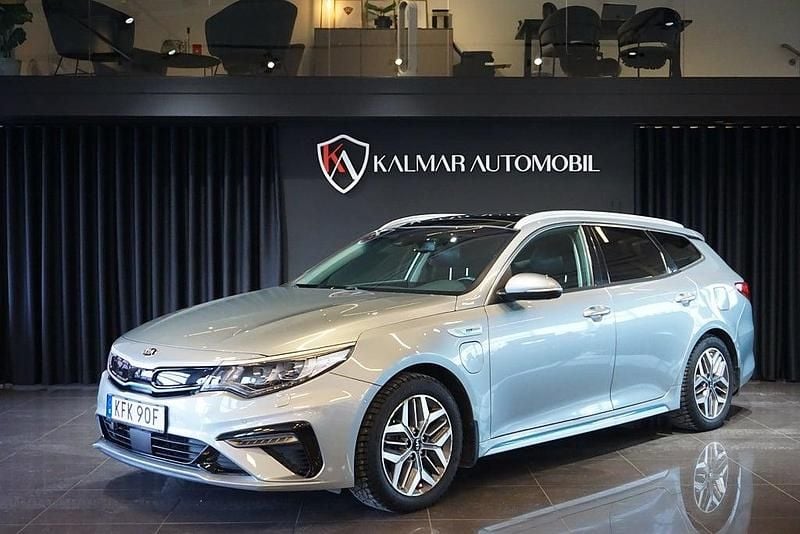 Begagnad Kia Optima Advance 205 HK (150 kW) 2019 Grå Kombi