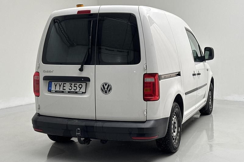 Begagnad VW Caddy 102 HK (75 kW) 2019 Vit Minibuss