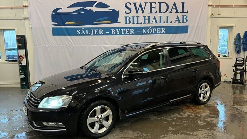 Svart Begagnad 2012 VW Passat GT Kombi | 69 800 kr (Bra pris) - Bild 1/4