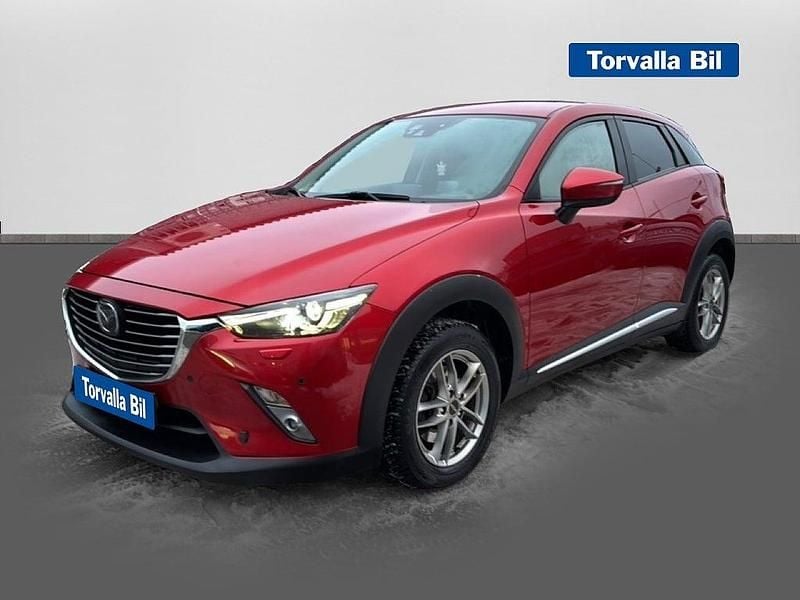 Röd Begagnad 2015 Mazda CX-3 Optimum SUV | 169 900 kr (Marknadspris) - Bild 1/4