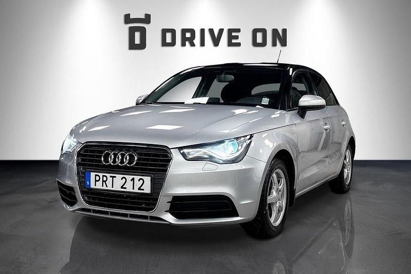 Silver Begagnad 2014 Audi A1 Sportback Sport Halvkombi | 109 900 kr (Marknadspris) - Bild 1/4