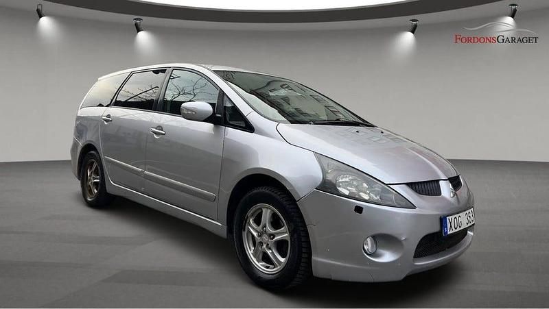 Silver Begagnad 2007 Mitsubishi Grandis Minibuss | 39 900 kr (Bra pris) - Bild 1/4