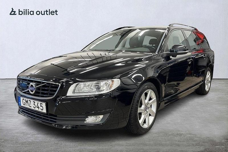 Svart Begagnad 2014 Volvo V70 Kombi | 159 900 kr (Dyr) - Bild 1/4