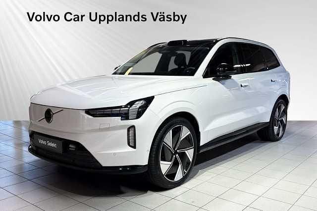 Vit Begagnad 2025 Volvo EX90 Performance SUV | 979 900 kr (Bra pris) - Bild 1/4