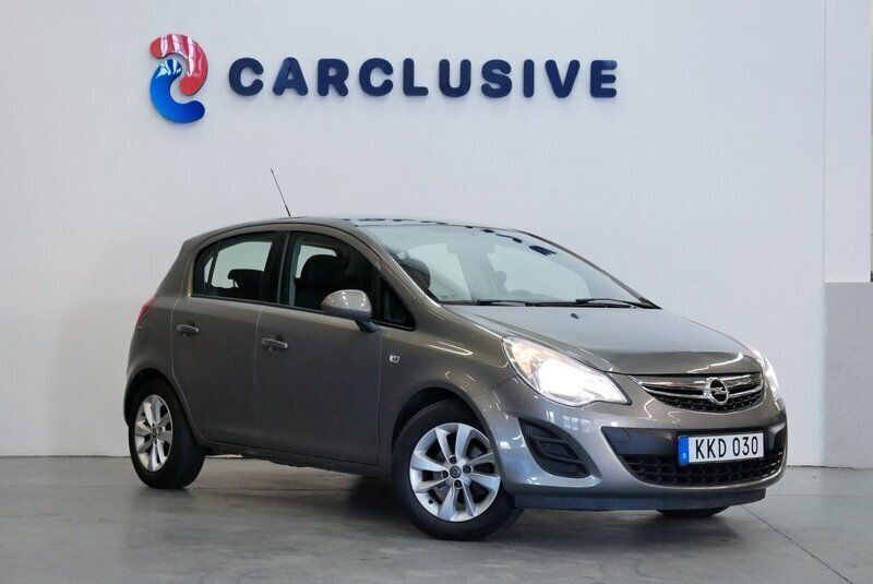 Brun Begagnad 2014 Opel Corsa Halvkombi | 89 900 kr (Marknadspris) - Bild 1/3
