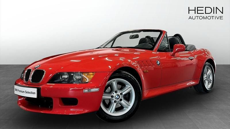 Röd Begagnad 2000 BMW Z3 Cab | 158 700 kr - Bild 1/4