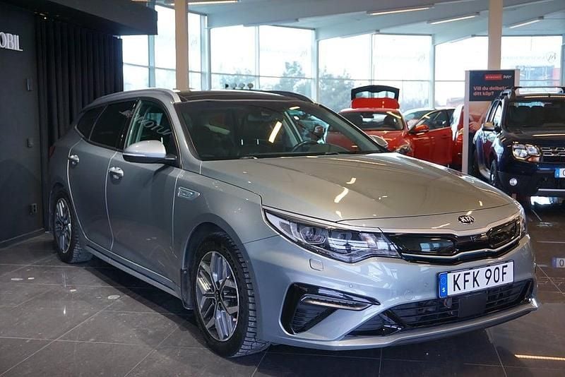 Begagnad Kia Optima Advance 205 HK (150 kW) 2019 Grå Kombi