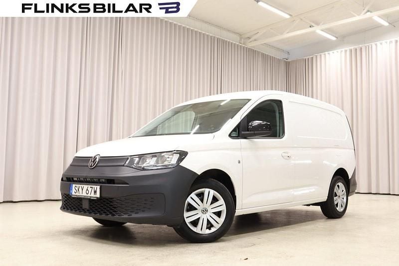 Vit Begagnad 2023 VW Caddy Maxi Minibuss | 289 900 kr (Lite dyr) - Bild 1/4