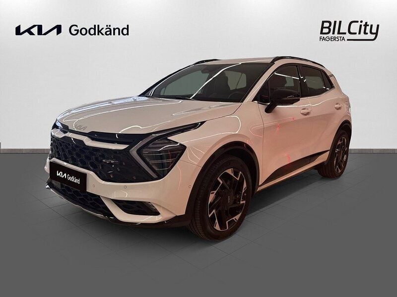 Vit Begagnad 2024 Kia Sportage GT-Line SUV | 469 300 kr (Marknadspris) - Bild 1/4