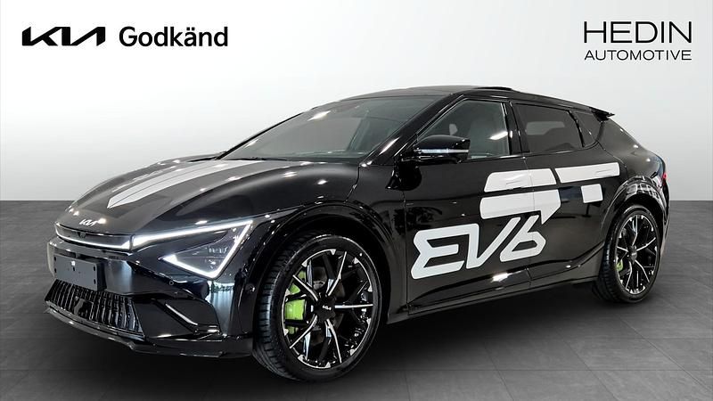Svart (black) Ny 2025 Kia EV6 SUV | 699 900 kr - Bild 1/4