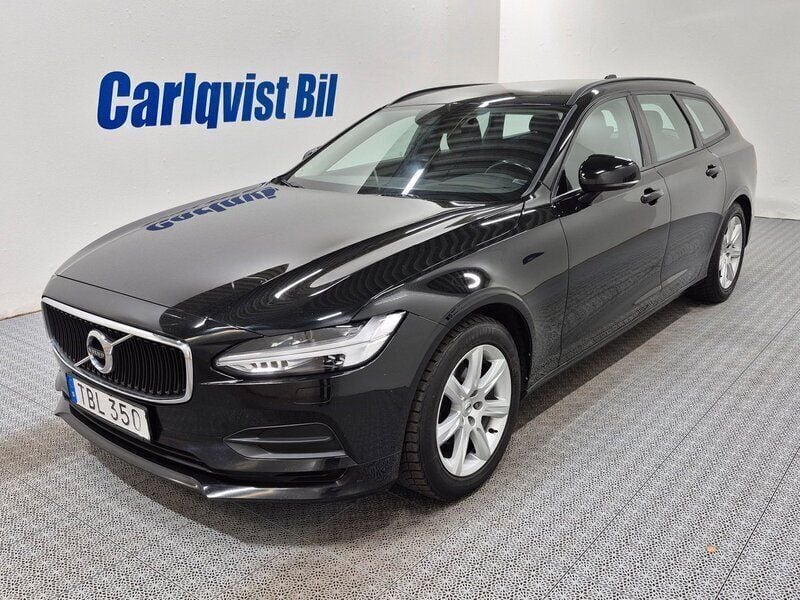 Svart Begagnad 2018 Volvo V90 Business Edition Kombi | 199 000 kr (Marknadspris) - Bild 1/4