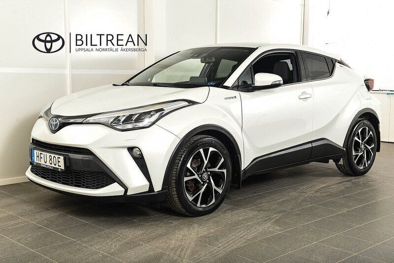 Vit Begagnad 2020 Toyota C-HR Edition SUV | 229 900 kr (Marknadspris) - Bild 1/4