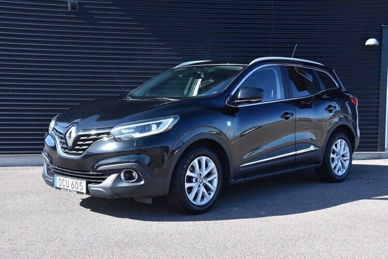 Svart Begagnad 2016 Renault Kadjar LIMITED SUV | 99 900 kr (Marknadspris) - Bild 1/4