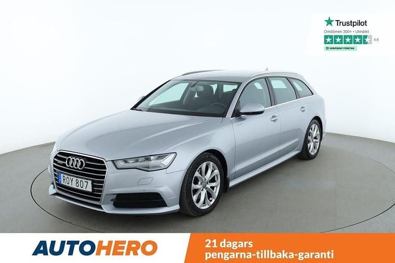 Silver Begagnad 2018 Audi A6 Kombi | 209 000 kr (Marknadspris) - Bild 1/4