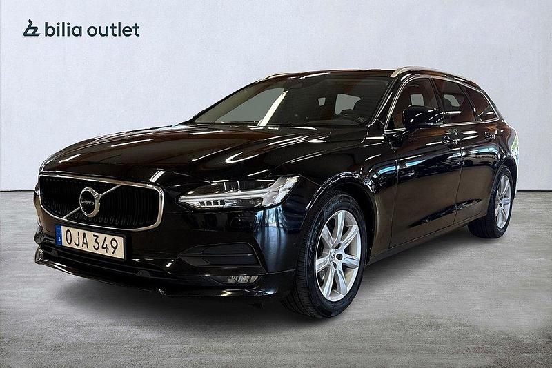 Svart Begagnad 2017 Volvo V90 Business Edition Kombi | 244 900 kr (Marknadspris) - Bild 1/3