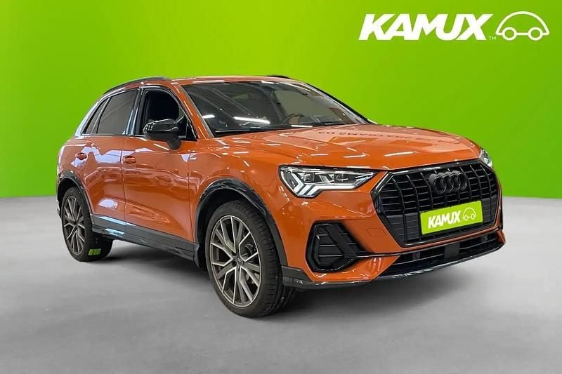 Begagnad Audi Q3 S-Line 150 HK (110 kW) 2019 Orange SUV