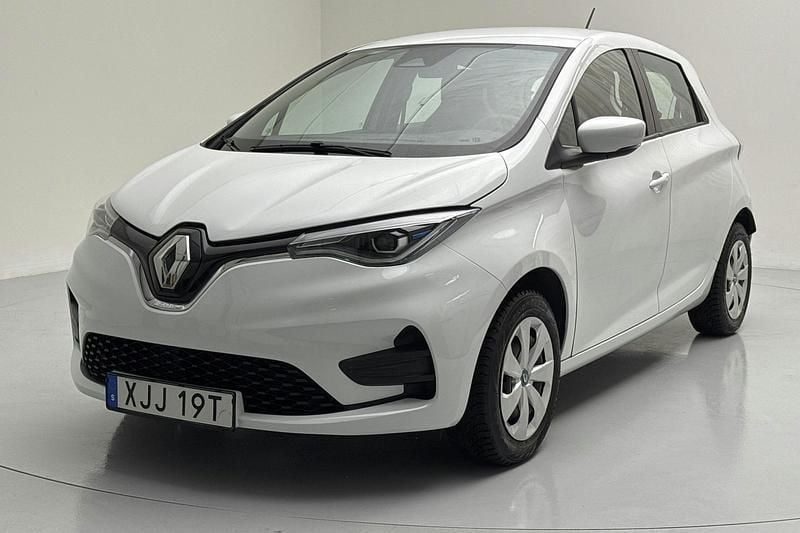 Vit Begagnad 2021 Renault Zoe Halvkombi | 130 000 kr (Superpris) - Bild 1/4
