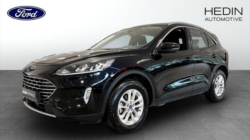 Svart (black) Begagnad 2022 Ford Kuga Titanium SUV | 259 900 kr (Bra pris) - Bild 1/4