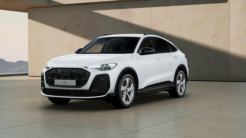 Vit Ny 2025 Audi Q5 Sportback S-Line SUV | 778 500 kr (Marknadspris) - Bild 1/4