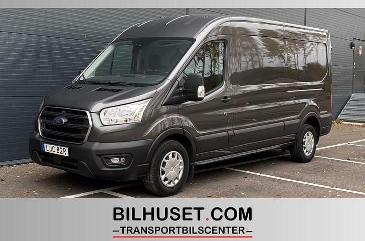 Grå Begagnad 2020 Ford Transit Van | 249 000 kr (Superpris) - Bild 1/4