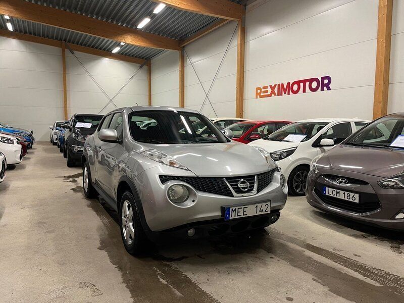 Begagnad Nissan Juke 111 HK (81 kW) 2011 Silver SUV