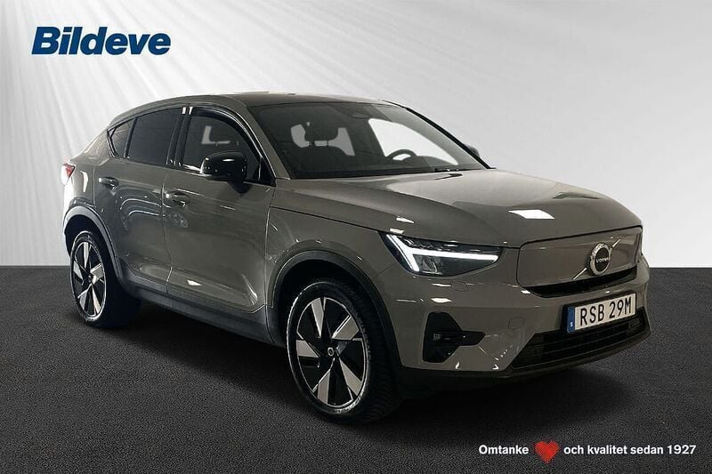 Grå Begagnad 2023 Volvo EC40 Plus SUV | 429 900 kr (Bra pris) - Bild 1/4