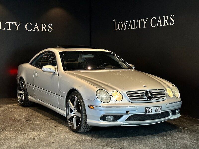Begagnad Mercedes CL55 AMG AMG 501 HK (368 kW) 2003 Silver Sportkupé
