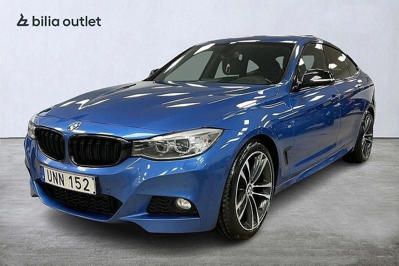 Begagnad BMW 320 Gran Turismo M Sport 184 HK (135 kW) 2014 Blå Halvkombi