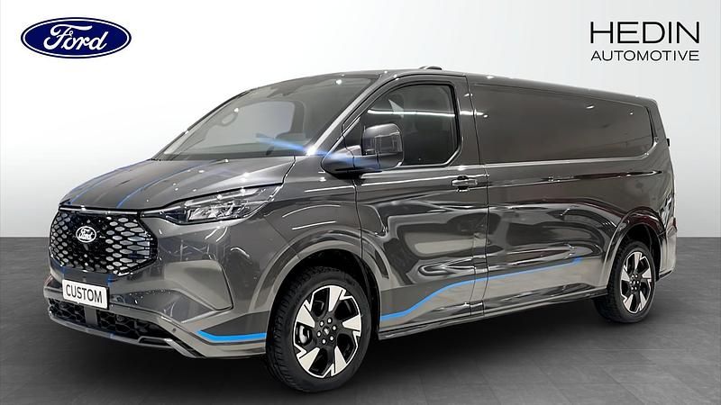 Grå Ny 2026 Ford E-Transit Van | 857 500 kr - Bild 1/4
