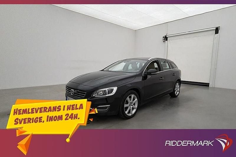 Svart Begagnad 2015 Volvo V60 Summum Kombi | 184 800 kr (Lite dyr) - Bild 1/3