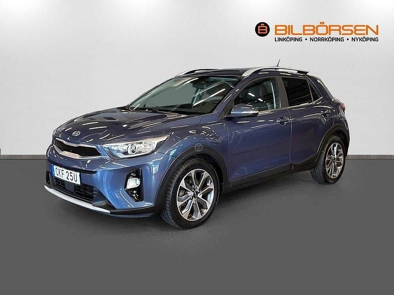 Blå Begagnad 2020 Kia Stonic Advance SUV | 199 900 kr (Marknadspris) - Bild 1/4
