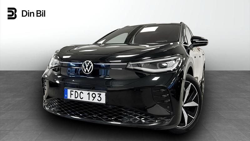 Svart Begagnad 2022 VW ID.4 GTX SUV | 359 900 kr (Bra pris) - Bild 1/4