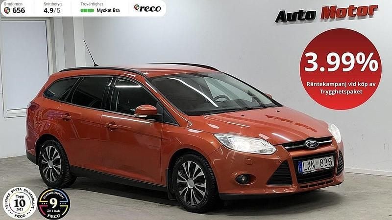 Orange Begagnad 2011 Ford Focus Kombi | 59 900 kr (Lite dyr) - Bild 1/3