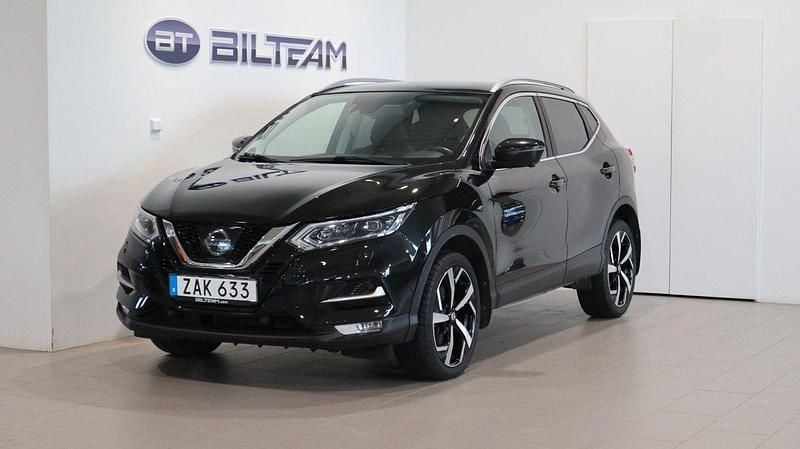 Svart Begagnad 2017 Nissan Qashqai SUV | 127 800 kr (Marknadspris) - Bild 1/4