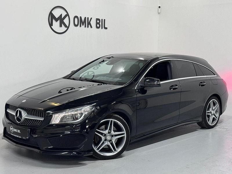 Svart Begagnad 2016 Mercedes CLA220 AMG Sedan | 214 900 kr (Marknadspris) - Bild 1/4