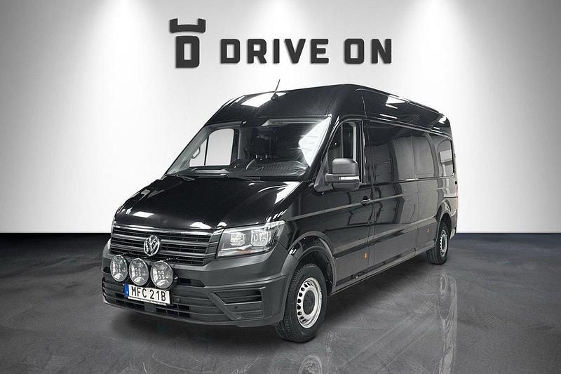 Svart Begagnad 2021 VW Crafter Van | 199 000 kr (Lite dyr) - Bild 1/4