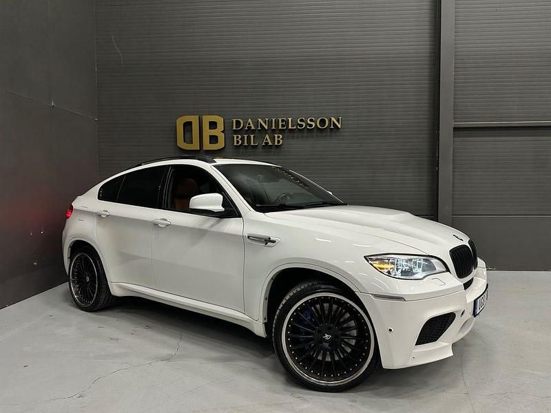 Begagnad BMW X6 M Sport Line 555 HK (408 kW) 2012 Vit SUV
