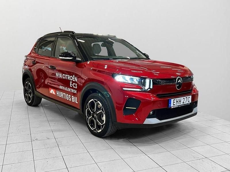 Begagnad Citroën e-C3 83 kW (113 HK) 2025 Rödmet Halvkombi