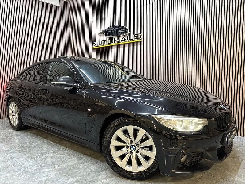 Svart Begagnad 2016 BMW 420 Gran Coupé M Sport Sportkupé | 169 900 kr (Lite dyr) - Bild 1/4