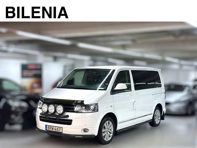 Vit Begagnad 2013 VW Multivan Highline Minibuss | 249 900 kr (Lite dyr) - Bild 1/3