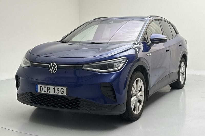 Blå Begagnad 2023 VW ID.4 Comfortline SUV | 289 000 kr (Bra pris) - Bild 1/4