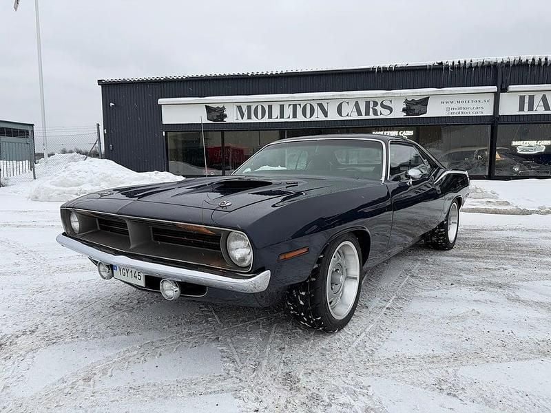 Mörkblå Begagnad 1970 Plymouth Barracuda Sportkupé | 690 000 kr - Bild 1/4