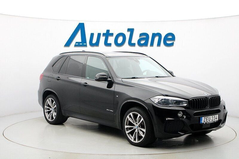 Black sapphire metallic Begagnad 2017 BMW X5 M Sport SUV | 369 900 kr (Marknadspris) - Bild 1/3
