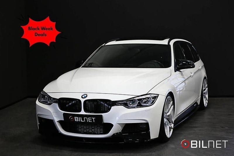 Vit Begagnad 2018 BMW 320 M Sport Kombi | 189 900 kr (Dyr) - Bild 1/4