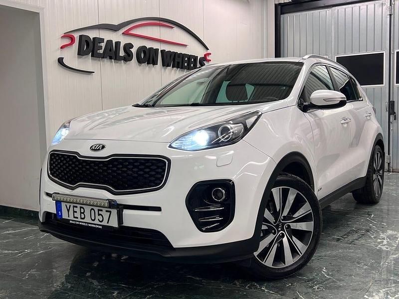 Begagnad Kia Sportage Advance 185 HK (136 kW) 2016 Vit SUV