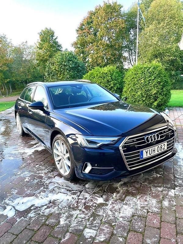 Blå Begagnad 2018 Audi A6 Kombi | 298 500 kr (Marknadspris) - Bild 1/1