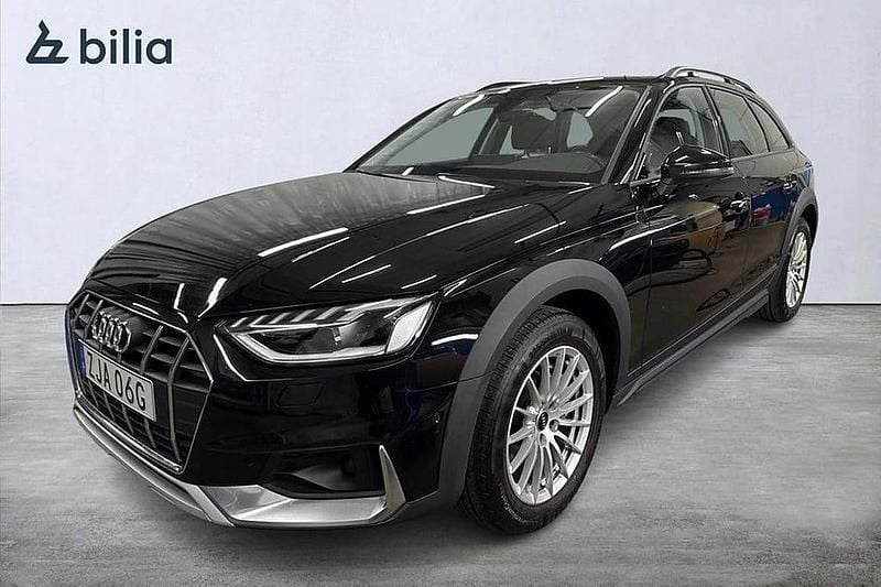 Svart Begagnad 2022 Audi A4 Allroad Comfort Kombi | 388 500 kr (Marknadspris) - Bild 1/4