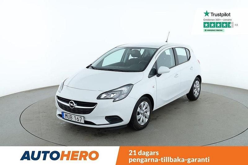 Vit Begagnad 2016 Opel Corsa Enjoy Halvkombi | 87 000 kr (Marknadspris) - Bild 1/4