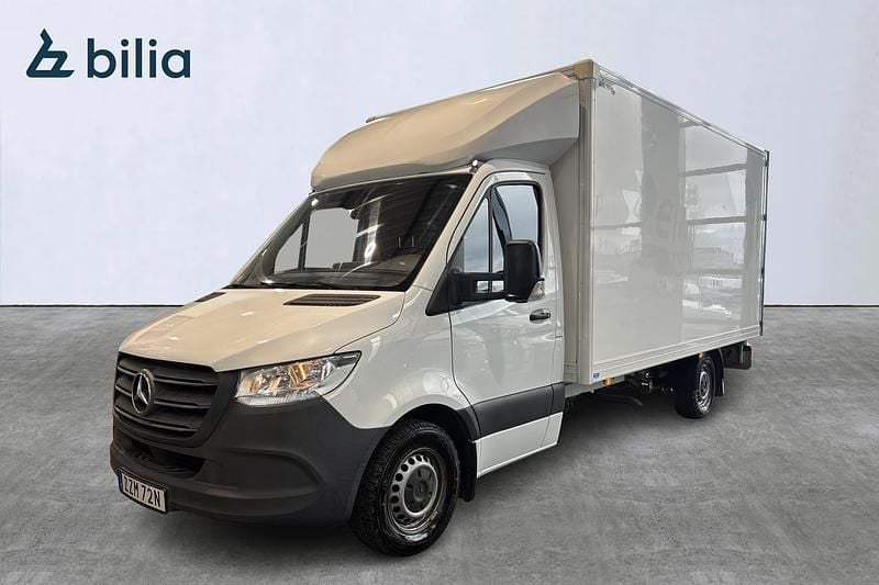 Vit Begagnad 2021 Mercedes Sprinter Van | 369 000 kr (Lite dyr) - Bild 1/4